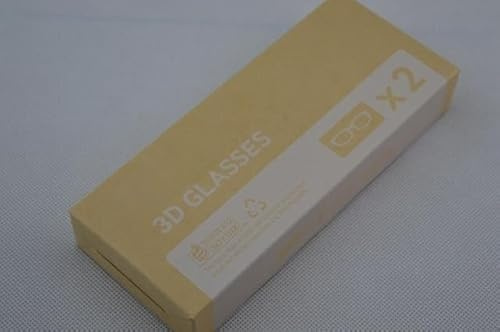 XINFUTE 2 gafas SSG-5100GB compatibles con Samsung 3D Active Shutter Glasses 3D TV SSG4100GB