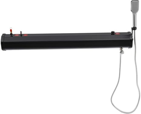 Portable Road Camping Shower with Water Tank & 5.58ft Hose - Roof Rack Mount for Hiking, Car Wash, and Beach Vacation (18L/20L)