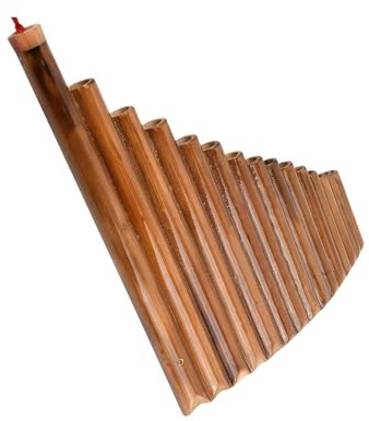 Panflöte Für Erwachsene 15 Pfeife G Tonart Panflöte Bambus Traditionelles Holzblasinstrument Übungsinstrument