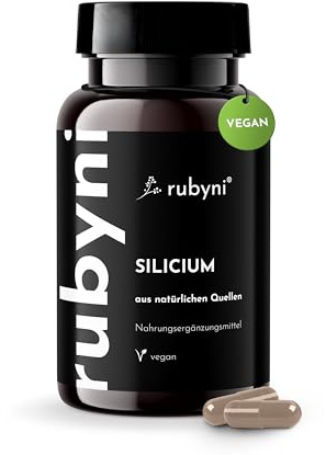 rubyni Silicium Kapseln - Aus Bambus Hirse Schachtelhalm - 90 Stück