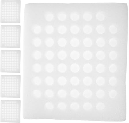 UPKOCH 6 Pezzi Portauova Antiurto in Lana Perlata per 52 Uova di Quaglia, Contenitore Resistente per Picnic e Campeggio, Protezione Guscio e Organizzatore Compatto