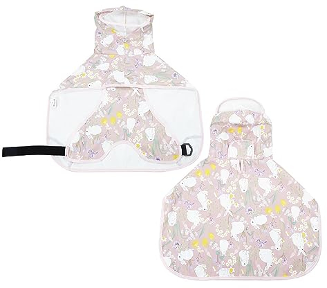 Hunde-Regenmantel, Verstellbarer, Transparenter Hunde-Regenmantel Mit Kapuze, Glatter Regenumhang, Leichte Welpen-Regenausrüstung, Outdoor-Kleidung Mit Leine,C,XXL
