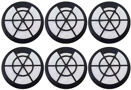 6 filtros HEPA de Repuesto para Eureka NEN110B NEN110A para Whirlwind Limpiador sin Bolsa, aspiradoras con Cable Ligero
