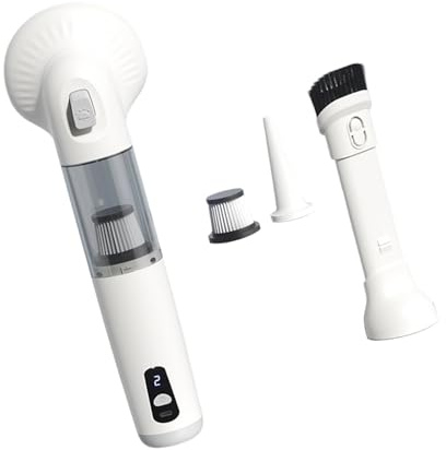 Beimus 1. Aspirateur À Poils d'animaux À Forte Aspiration avec Peigne Détachable Démêlage Efficace Et Conception Compacte pour Un Usage Domestique Et en Voyage Collecteur De Poils De Chien Portable