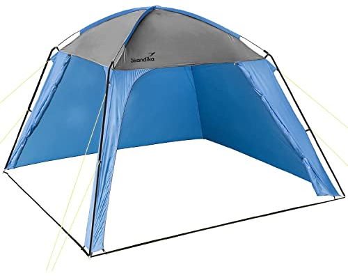 skandika - Padiglione campeggio/giardino - 300x300 cm - altezza 210 cm (blu)