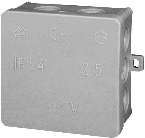 ViD - VDE Feuchtraumdose Kabelabzweigkasten 85x85mm, 10er Pack