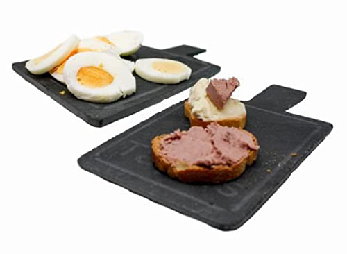 NERTHUS FIH 358 - Tabla de Pizarra para Aperitivos, Negro