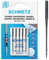 SCHMETZ | 5 Aiguilles pour machines à coudre | Black Super Universal | 130/705 H-SU | Grosseur 80/12 | Avec revêtement antiadhésif