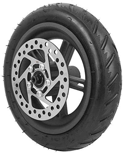 Elektroroller Reifen mit Nabe - Hinterrad f¨¹r Elektroroller, 120 Scheibenbremse, Luftreifen-Hinterrad, Ersatzluftloser Reifen
