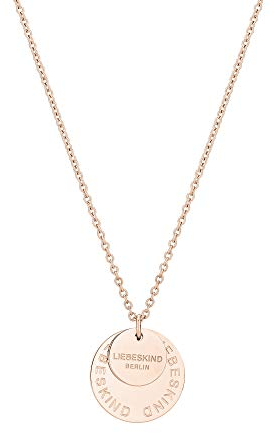 LIEBESKIND TIME & JEWEL Kette aus Edelstahl in Roségold LJ-0684-N-45