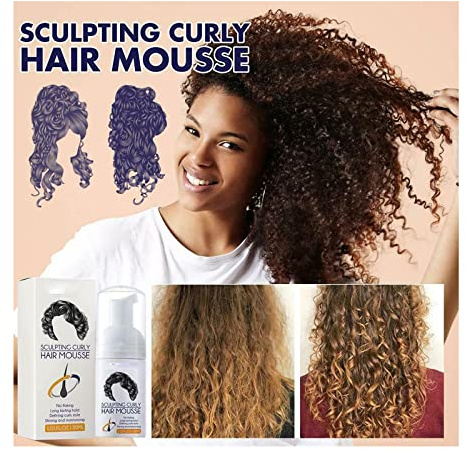 Bounzie Curl Boost Defining Cream, Curl Defining Cream Boost, 30ML Professional Styling Gel, Curls Curl Defining Styling Lotion, Natural Frizz Control, Moisturizing Styling Cream for Curly Hair (2Pcs)