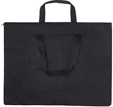 ARK A2 Waterproof Artist Portfolio Case Drawing Sketching Board, Multipurpose Art Supplies Carry Bag, Drawing Painting Board Storage Shoulder Bag,Art Case Zipper Bag