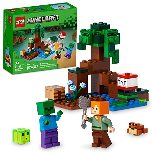 Lego Minecraft 21240 - Das Sumpfabenteuer (65 Teile)