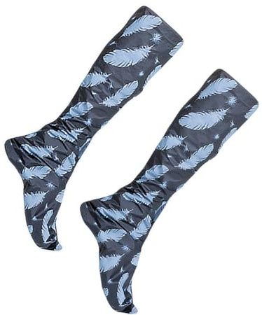 NIYANGLE 1 Par Máscara De Pie Pies Limpios Máscara De Tacones Agrietados Pelar La Máscara Del Pie De Lavanda Para Pies Nutrir Papel Aluminio Platino Agente De Mudanzas