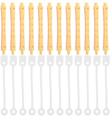 JECOMPRIS 12 Stücke Lockenwickler Für Langes Haar Heatless Flexible Dauerwelle Stangen Frauen Curling Dauerwelle Stangen Für