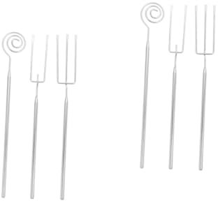 Alipis 2sätze Fondue Und Schokoladengabeln Prong Spiral Prong Spülmaschinenfest Für Fondue Bbq Und Desserts Praktische Küchenausstattung