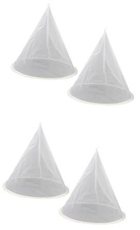 Alipis 4 Stück Küchenwerkzeuge Honigsieb Feinmaschiges Sieb Netzfilternetz Bienenzuchtfilter Imkerwerkzeug Zubehör Honigfilterwerkzeug Bienenzuchtausrüstung Saftfilter Sieb