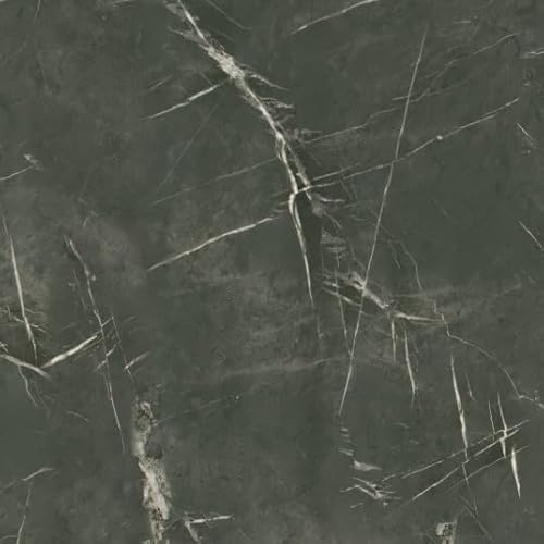 Sol Vinyle Inspiration - Effet marbre Noir - Rouleau de 2m x 2m