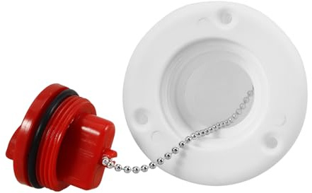 ABOOFAN Fuel Tank Cap Accessories Rv Gas Cap for Boat Deck Drainage Replacement Easy Installation