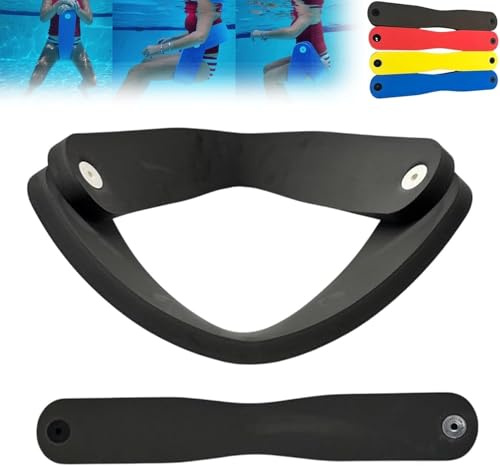 Grand Floats Float-N-Fold Wasserstuhl, Wasserliege, 3-In-1 Faltbarer Nicht Aufblasbarer Schaumstoff-Schwimmliegestuhl, Stabile Schwimmnudeln-FloßSitze Zum Sitzen Im Wasserschwimmen (Black,S)