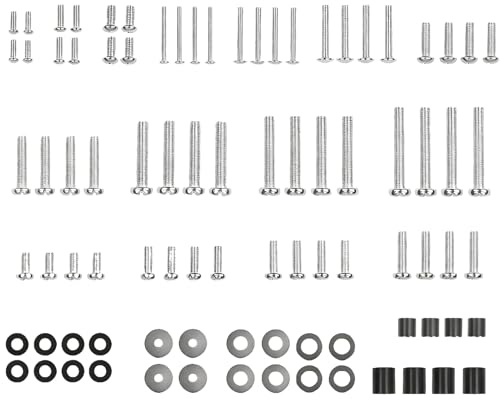 Tornillos para soportes de monitor, 84 piezas, accesorios universales M4, M5, M6, M8, tornillos de montaje en pared para televisores, para Acción de Gracias, cumpleaños, fiestas, hoteles, oficinas