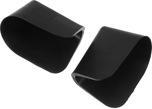 FUTUREORYY Set di 2 Spatole per Stucco in Pp Nero per Riempimento Preciso e Design Versatile, Strumenti per Calafataggio per Piastrelle e Legno in Ristrutturazioni Casa e Uffici