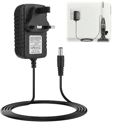 ingoodtle 26V 0.4A Charger for Beldray Cordless Vacuum Cleaner | Power Supply Adapter for Hoover Vacuum Cleaner Replacement Battery Charger Power Cord