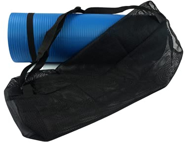 Gymnastikmatte Comfort rutschfest NBR inkl. Tragegurt und Tragetasche, rutschfest, 180x60x1,5cm, pink