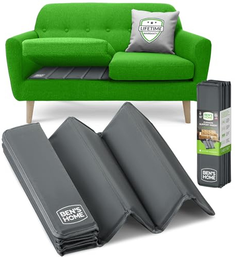 BEN'SHOME® Heavy Duty Loveseat Cushion Support Board – Instantly Repair Sagging Sofa Seat | 19.7 x 38-45 | .5 Furniture Grade Wood Under Cushions Insert, Anti-Slip, Extend Sofas & Couches Life