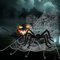 Halloween Spider Web and Giant Spiders Decorations Set Triangle Spider Web & Realistic Scary Fake Large Hairy Black Spider Props for Indoor/Outdoor Porch & Yard Parties Haunted House Halloween Décor
