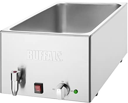 Buffalo FT694 Nasswärmer/Speisewärmer, Edelstahl