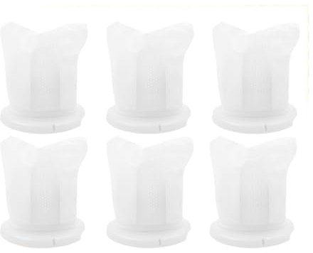 RijPex Compatible avec l'aspirateur à Main Vorwerk Kobold VC100, Filtre Hepa intérieur, Accessoires de Remplacement, Kit de Rechange Souple (Color : 6 Pcs)
