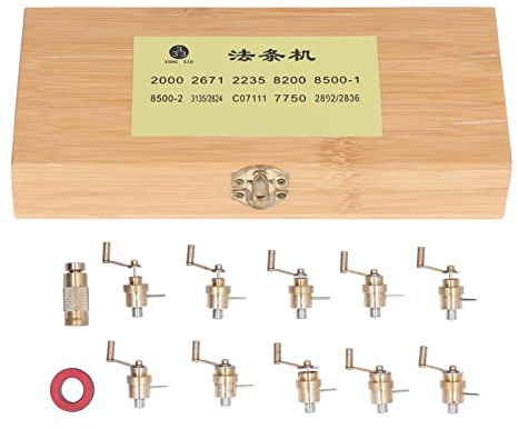 Kit Avvoitore Per Molla Principale Dell'orologio, Strumento di Riparazione Dell'orologio in Ottone, Accessori Per L'avvoimento Dell'orologio Per Strumenti da Orologiaio Fai-da-te con Scatola di Im