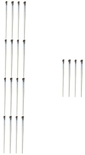 MAGICLULU 5 Sets Abgewinkelter Lidschattenpinsel Für Die Nasenkontur Und Hervorhebung Sicheres Make-up-tool Für Einfaches Auftragen 4 Stück * 5