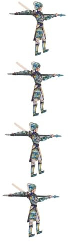 TOYANDONA 4 Stück Marionetten-schattenspiel-Ornament Traditionelles Schattenspiel Schattenmarionetten Schattenpuppenspiel Bausatz Selber Machen Handpuppen Für Kinder Figur Holz