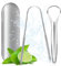 Bukuhlio Kit Double Acier Inoxydable Grattoir à Langue | Hygiène Buccale Homme/Femme Écologique Facile à Nettoyer,Anti-Mauvaise Haleine,Haleine Fraîche Durable