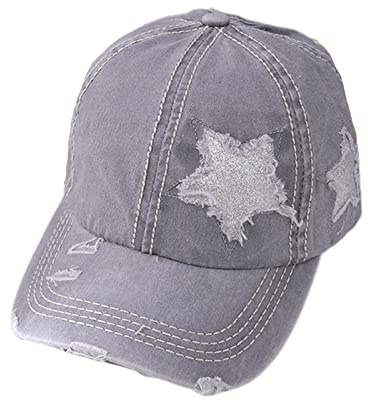 Dcfbkl Cappellini da baseball unisex con motivo a stelle, cappello in cotone per primavera, adulti, all'aperto, regolabile, da campeggio, ciclismo, per adolescenti, carini, ragazzi, ragazze
