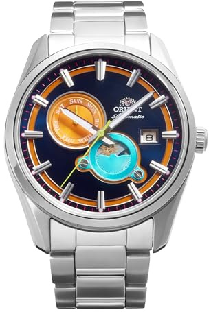 Orient Sun and Moon Stretto Day & Night Limited Edition RA-AK0316L30B Herren Automatikuhr