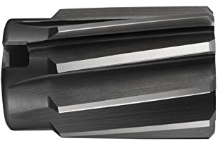 Dormer B95555.0 Muschelreibahle, Bright/ST-Beschichtung, Kobalt-Hochleistungsschnellstahl, Kopfdurchmesser 55 mm, Rillenlänge 50 mm, Gesamtlänge 71 mm
