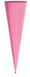 Roth Schultüte Rohling rosa 70 cm rund mit Roth Spitze