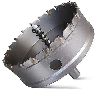 WJYXSH TCT Lochsägebohrer, 12-200mm Legierung Hartmetall-Lochsäge-Sägeblatt-Edelstahl-Platten-Eisen-Metall-Schneidkit (Hole Diameter : 130 mm)