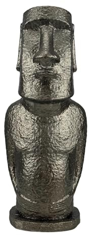 Moai Osterinsel Rapa NUI Kopf Statue Steinguss Kopie Alter Effekt