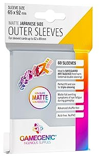 Gamegenic, Outer Sleeves Matte Japanese Size, Zubehör