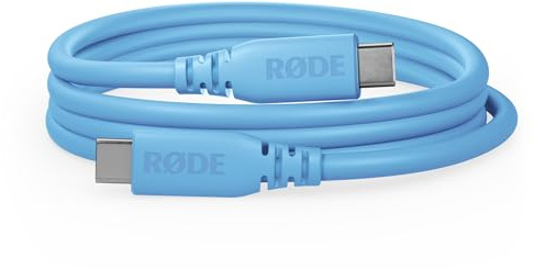RØDE SC27 SuperSpeed USB-C to USB-C Cable for Fast Data Transfer up to 5Gbps and 60W Power Supply (2m, Blue)