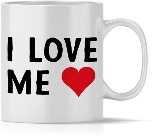 mindmonkeys® Deadpool & Wolverine Tasse mit Spruch | Deadpool Tasse | Lustige Sprüche Tassen | Geschenk für Kollegen | I Love me | Keramik 300 ml