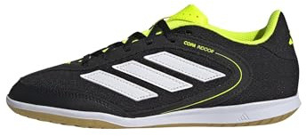 adidas Unisex – Barn COPA INDOOR COURT LEAGUE Football Boots Kids, core black/ftwr white/lucid lemon, 37 1/3 EU