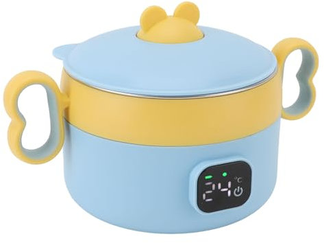 Xiuganpo 2000 MAh USB USB Rescaldiere Alimentare Al Cibo Ricaricabile Ricaricabile con un Contenitore in Acciaio Inossidabile 304, Scatola da Pranzo Riscaldata a Temperatura Costante