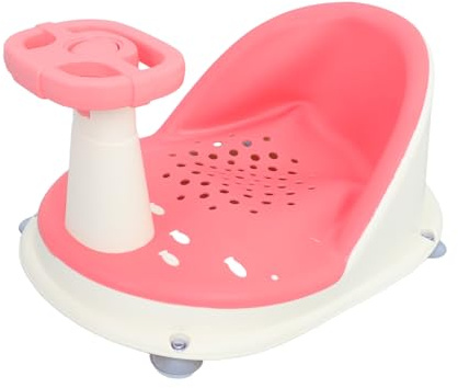 SUPVOX Chaise de Bain Bébé Confortable Siege Bébé Bain Ajustable Pp Tpe pour Tout-petit à Domicile