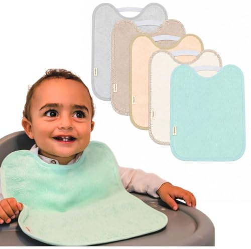 Bugalin Baberos bebe impermeables |Packs 5