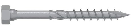 Vis connecteurs SSH Simpson - 25 Vis 12x60 mm